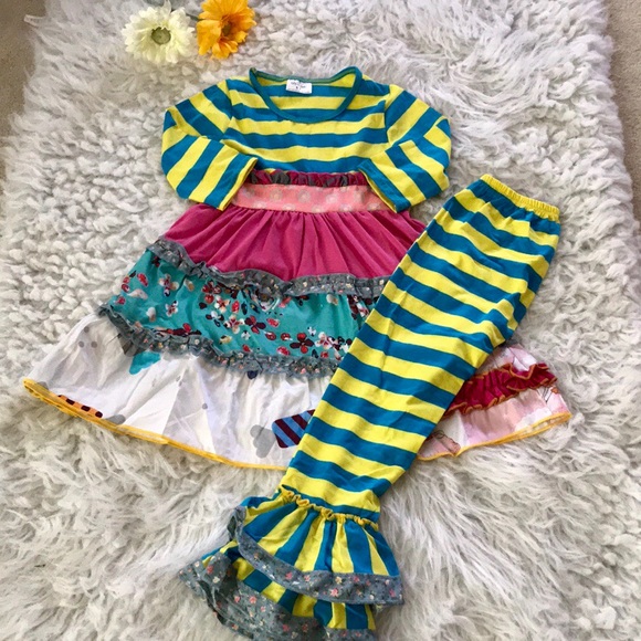 Other - Girls Boutique Candy 🍭 & Floral 🌸 Set